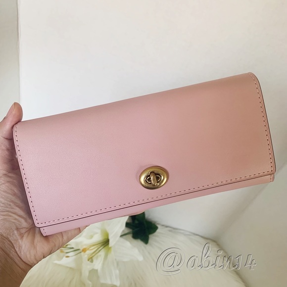 NWT Coach 1941 Glovetanned Leather Turnlock Envelope Wallet - Picture 2 of 7